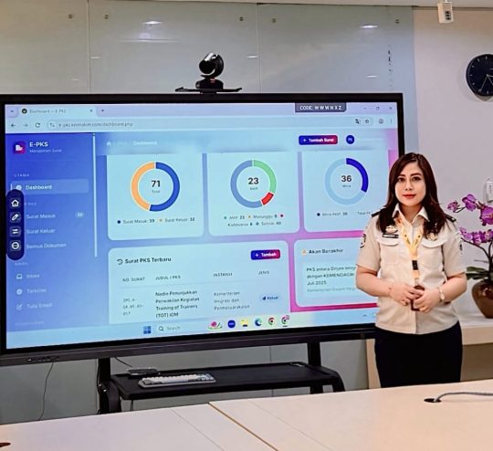 E-PKS Kermakim Hadir, Direktorat Jenderal Imigrasi Perkuat Digitalisasi Pengelolaan Perjanjian Kerja Sama